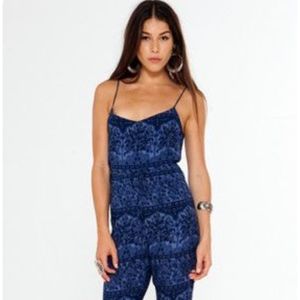 NOVELLA ROYALE INDIGO CHANTILLY WESTCOAST JUMPSUIT